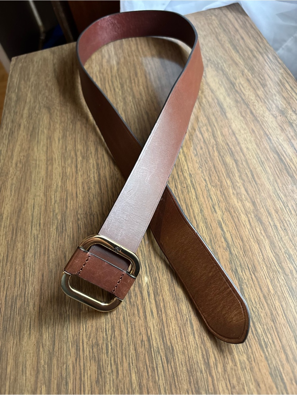 Lauren Ralph Lauren brown leather belt
